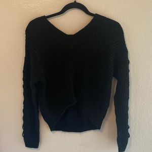 Rue 21 Crop Sweater with Sleeve detail